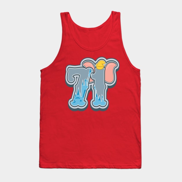 Elephant Magic Opening Day Tank Top by DeepDiveThreads